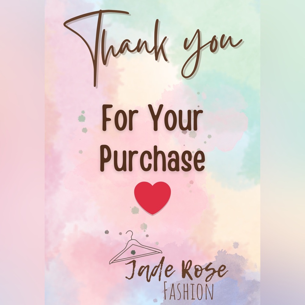 Thank you for your purchase! 💟